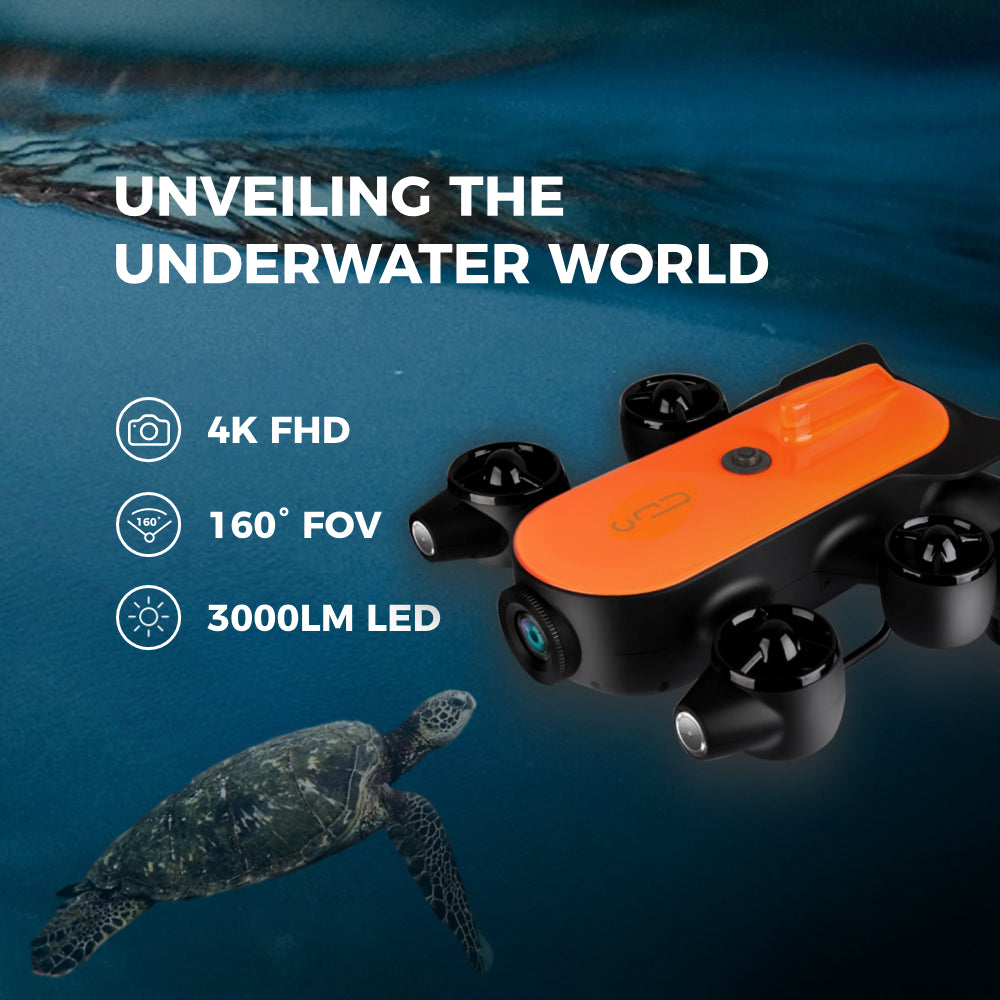 Geneinno T1 4K Camera Underwater Drone