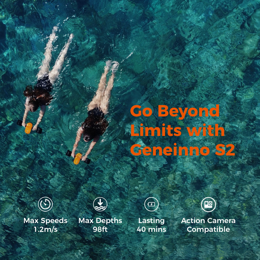 Geneinno S2：スマートアプリで監視される最もポータブルな海のスクーター